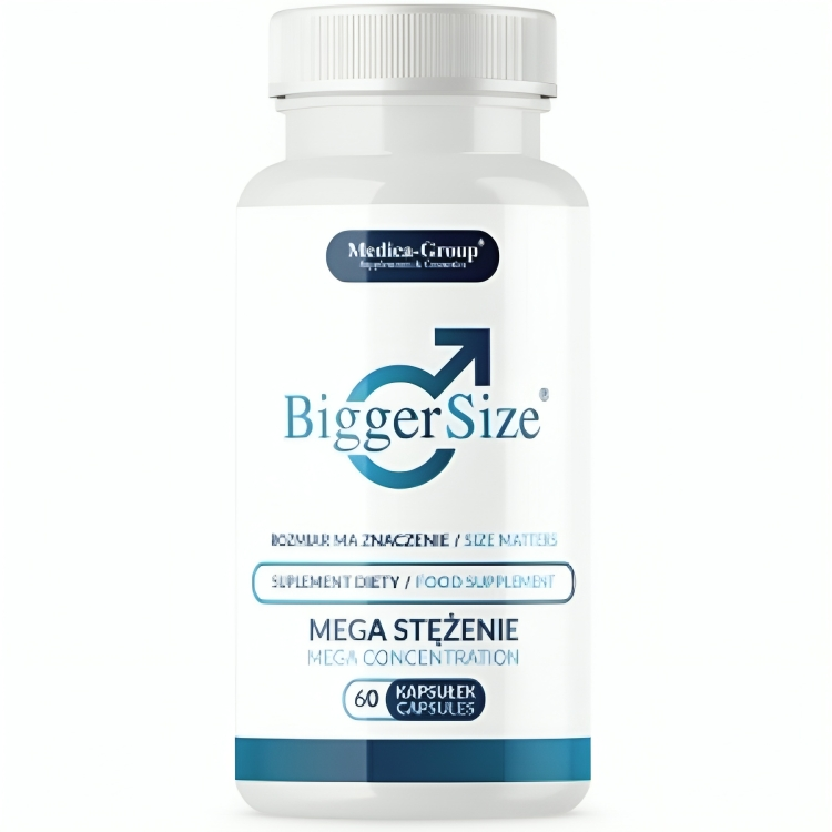 BiggerSize Complemento Alimenticio Natural para Potenciar la Vitalidad y la Energía Masculina